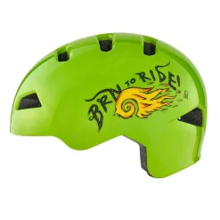 Casco bambino BRN Fiamma - Verde