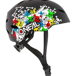 Casco Bambino O'neal Dirt Lid Skulls - Nero