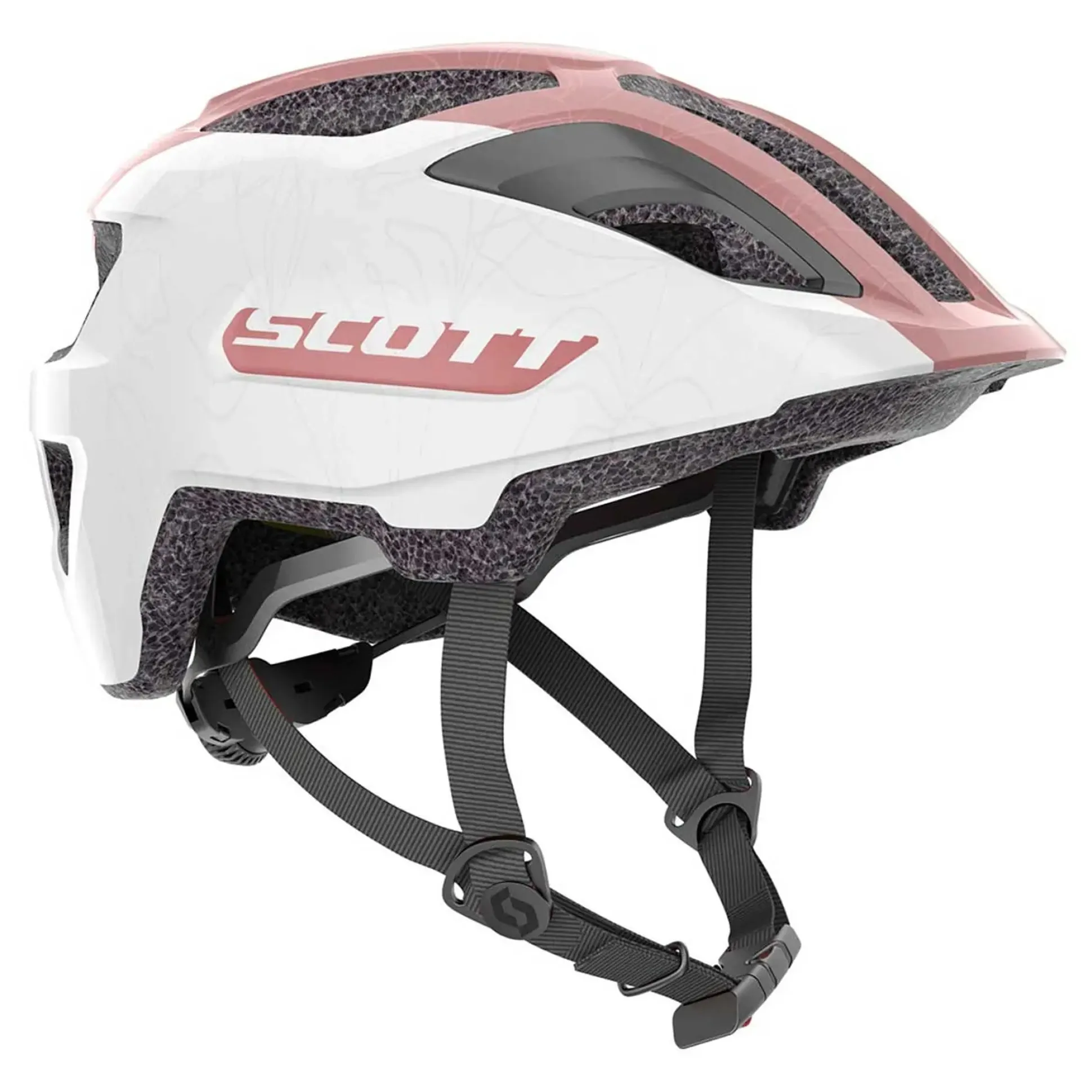 Casco bambino Scott Spunto Junior - Bianco rosa