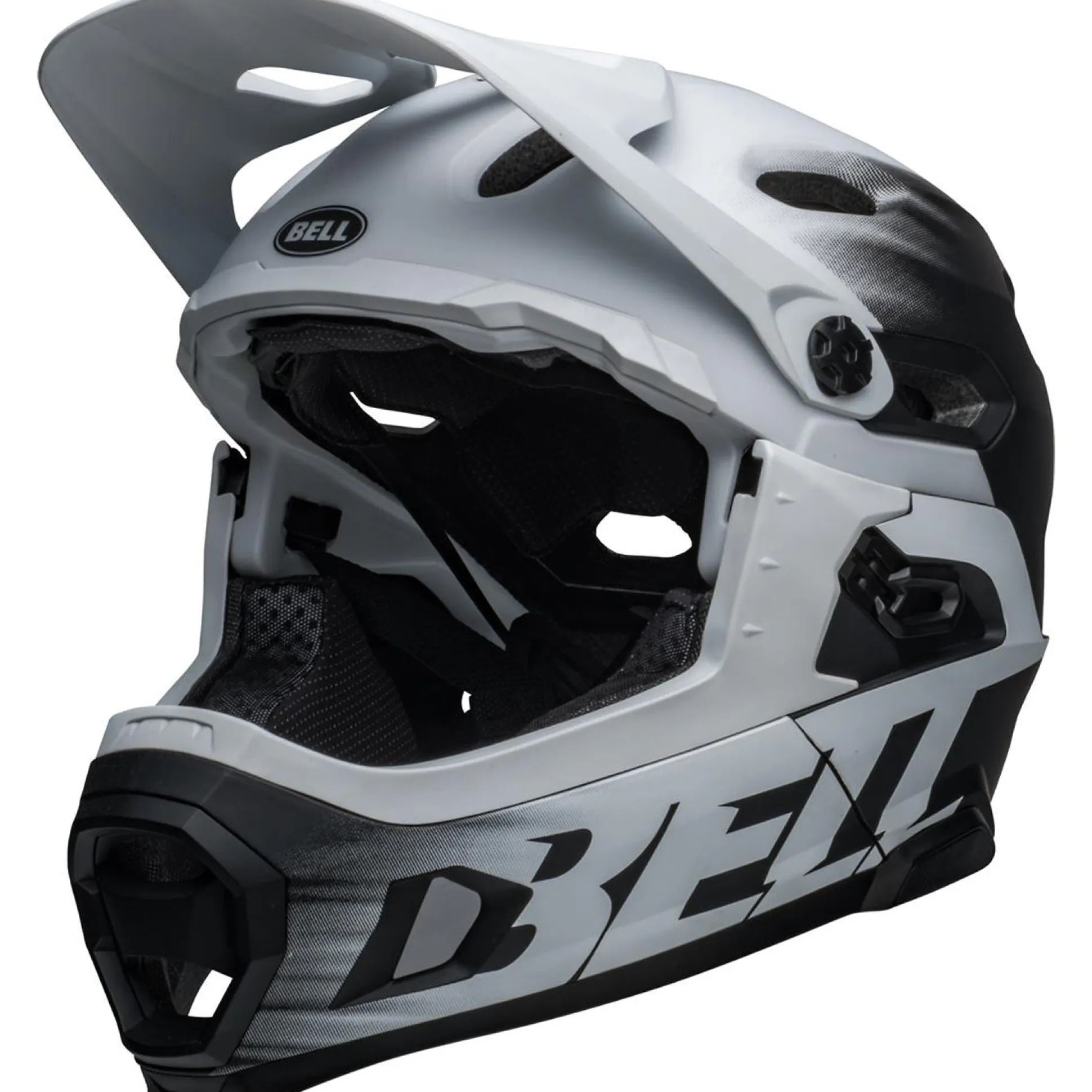 Casco Bell Super DH Spherical Mips - Nero bianco