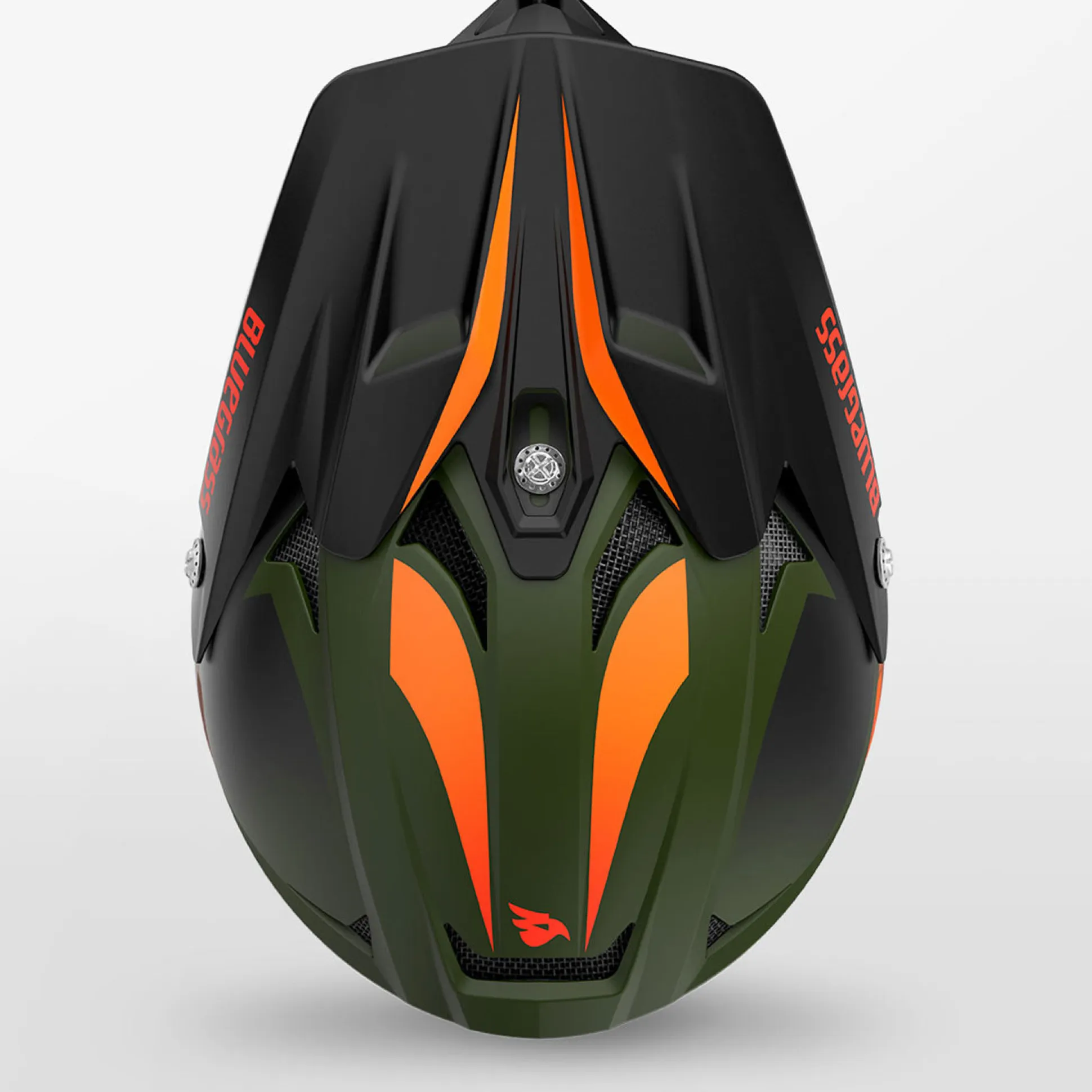 Casco Bluegrass Intox - Verde arancio