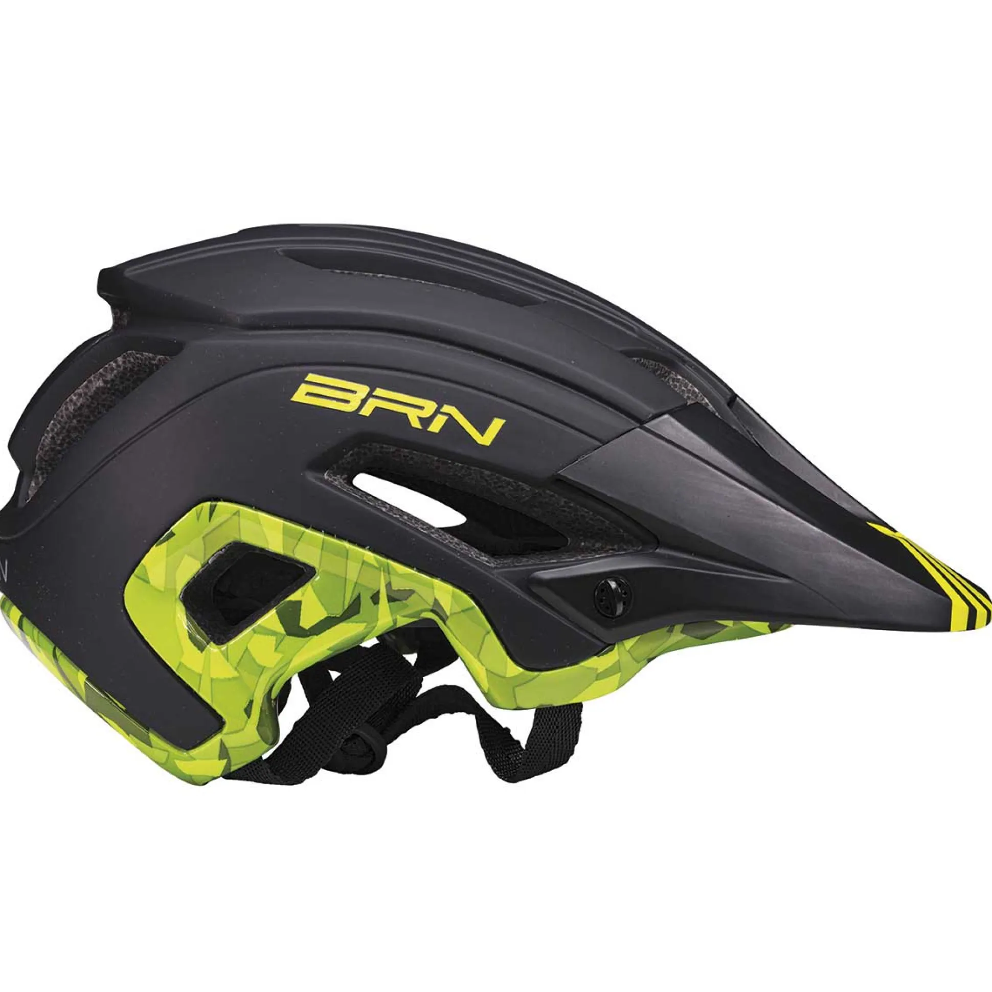 Casco BRN Skeggia - Nero giallo
