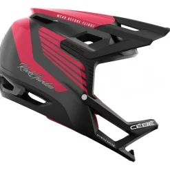 Casco Cebè Rockgarden - Nero rosso