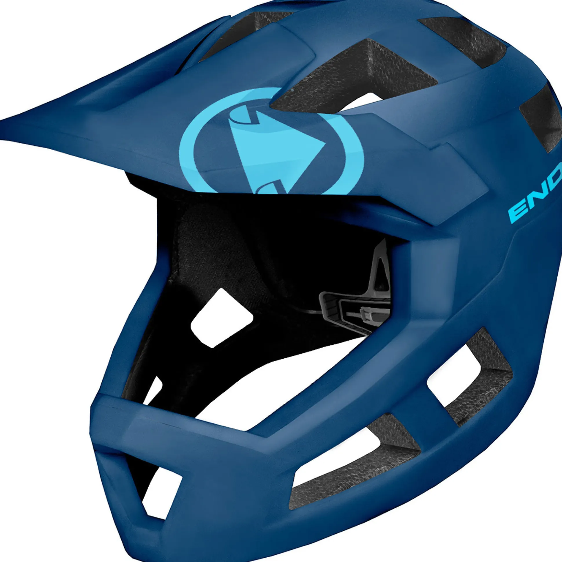 Casco Endura SingleTrack Full Face - Blu