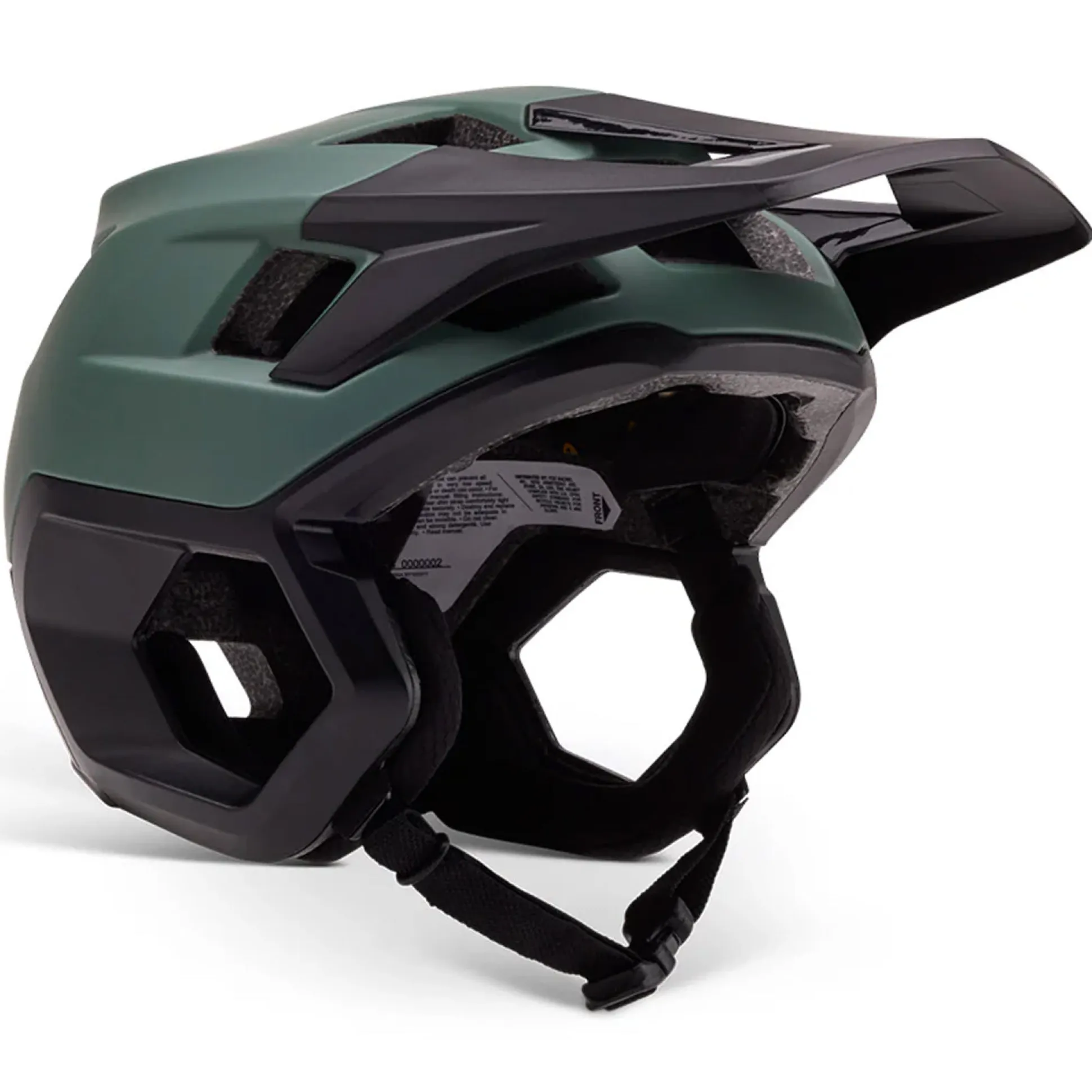Casco Fox Dropframe Mips - Verde nero