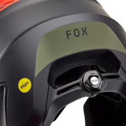 Casco Fox Dropframe Pro Mips - Arancio nero