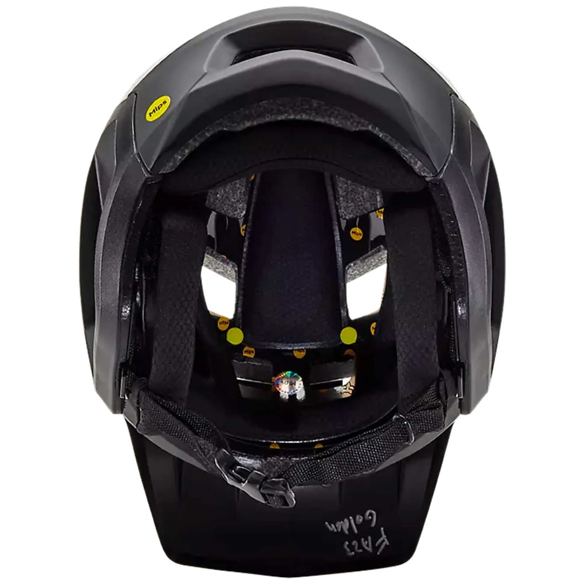 Casco Fox Dropframe Pro Mips - Bianco nero