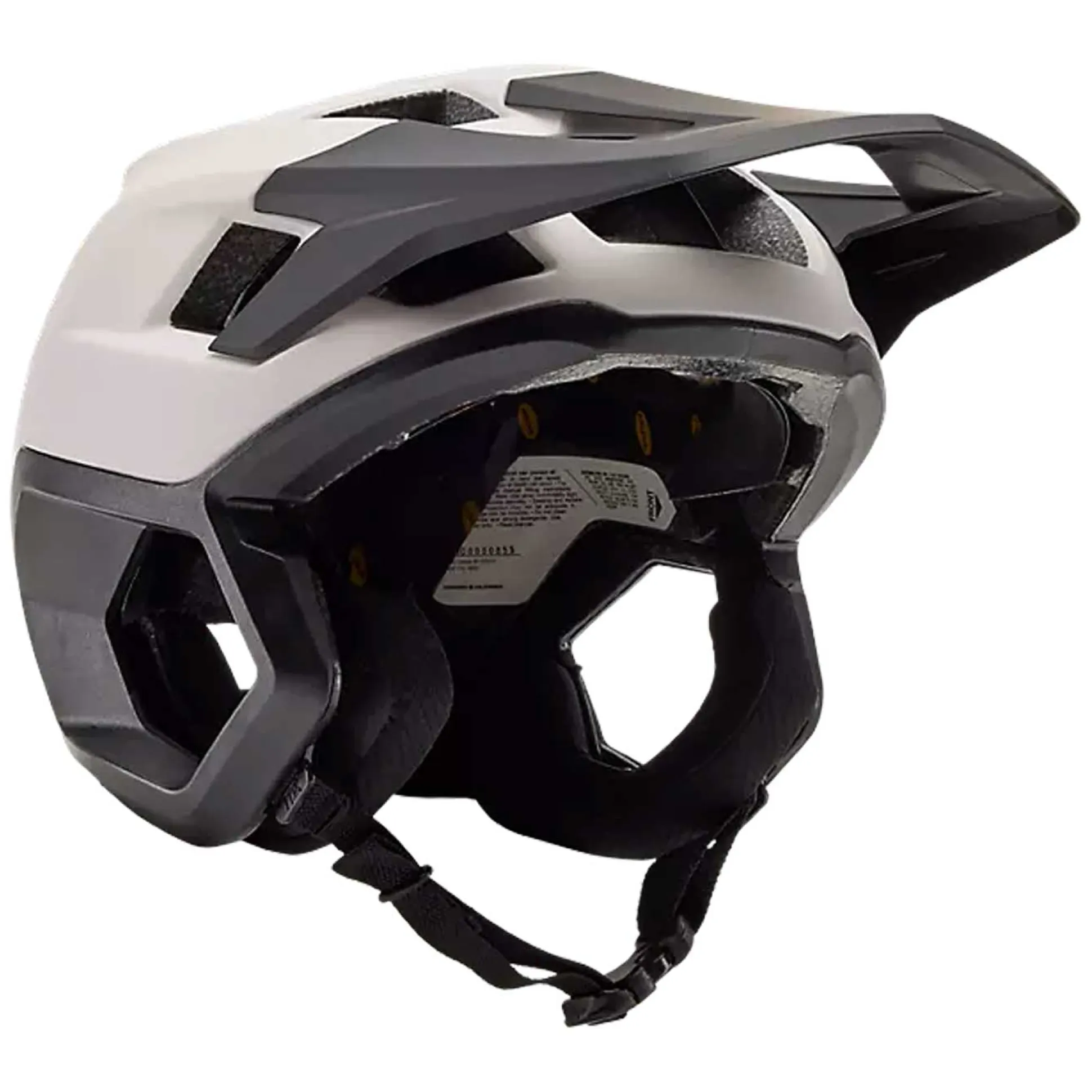 Casco Fox Dropframe Pro Mips - Bianco nero
