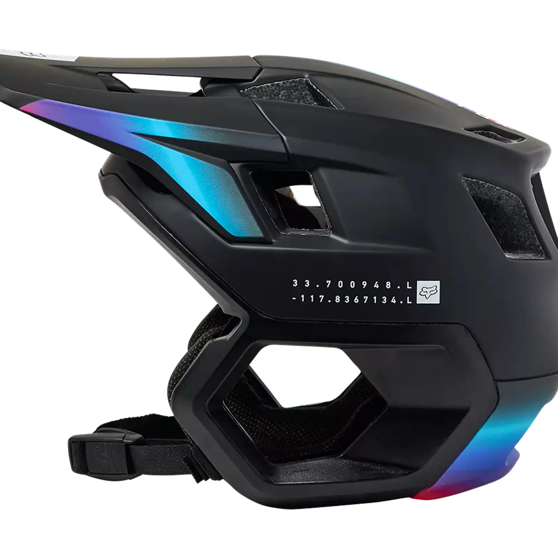 Casco Fox Dropframe Pro Rtrn - Nero