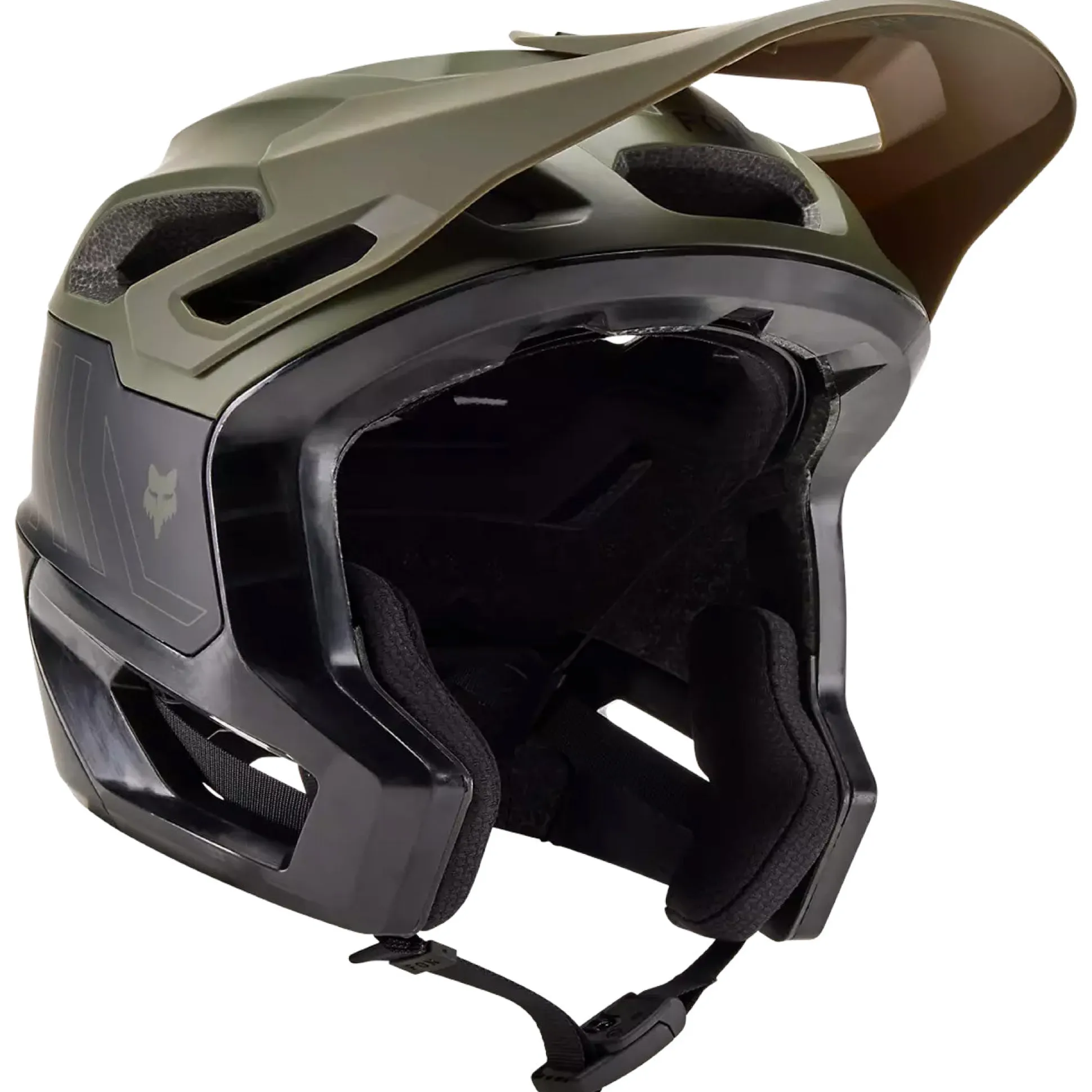 Casco Fox Dropframe Pro Runn - Verde
