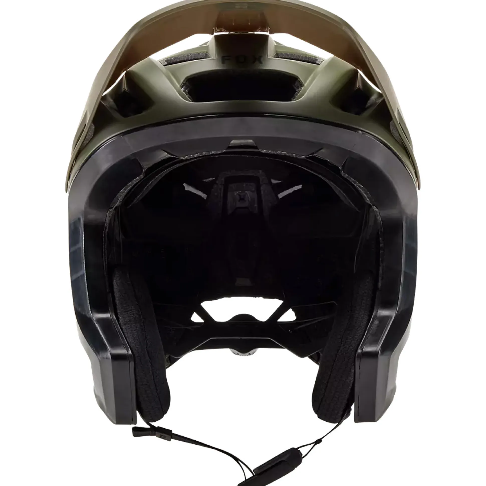 Casco Fox Dropframe Pro Runn - Verde
