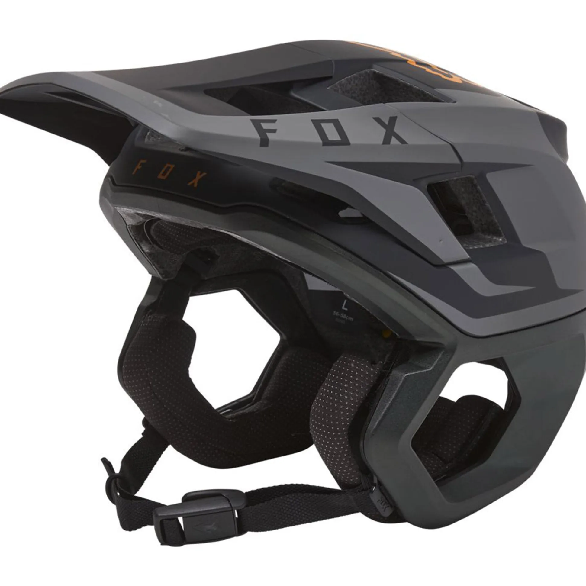 Casco Fox Dropframe Pro Sideswipe - Nero