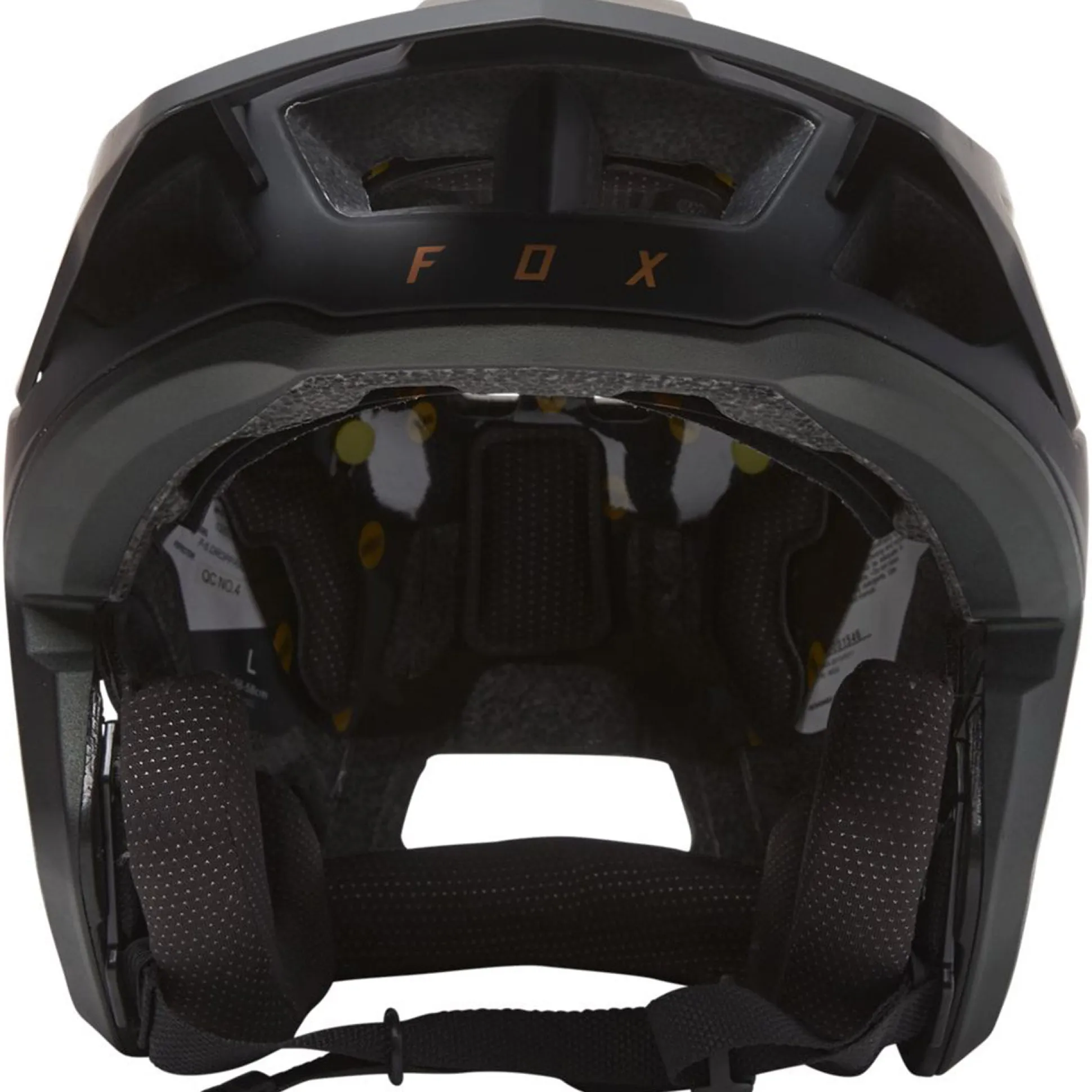 Casco Fox Dropframe Pro Sideswipe - Nero