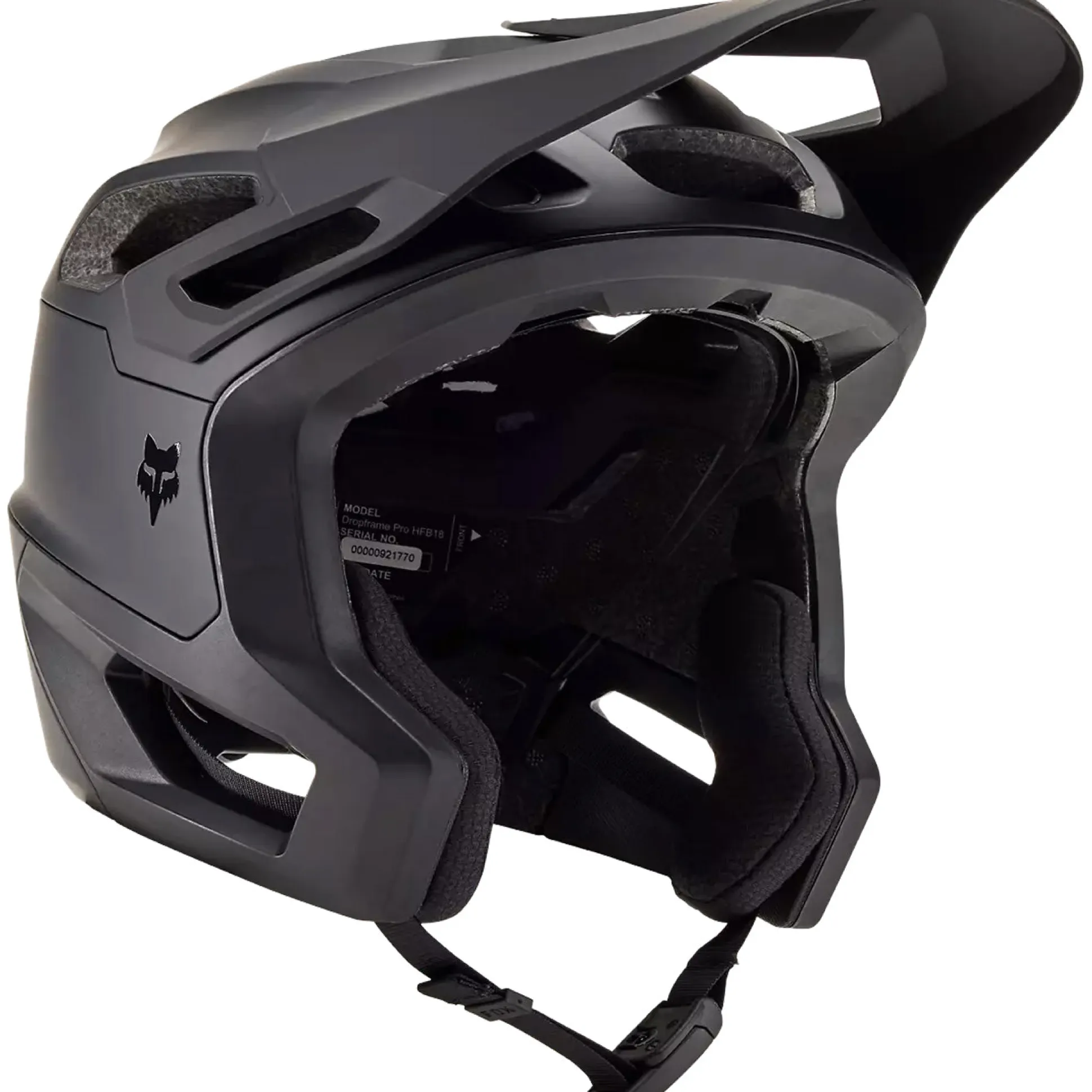 Casco Fox Dropframe Pro Solid - Nero