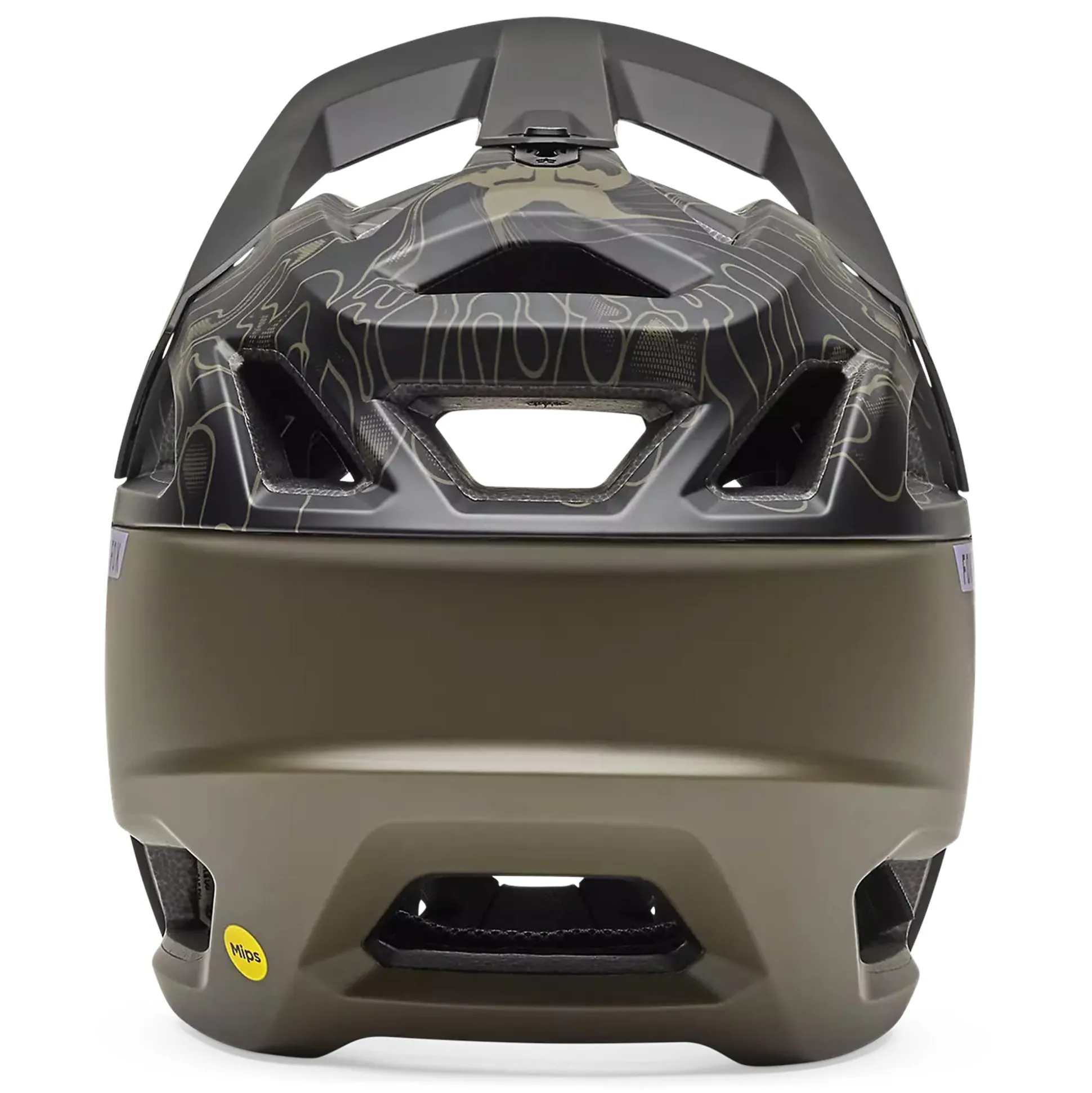 Casco Fox Proframe Frequency - Verde