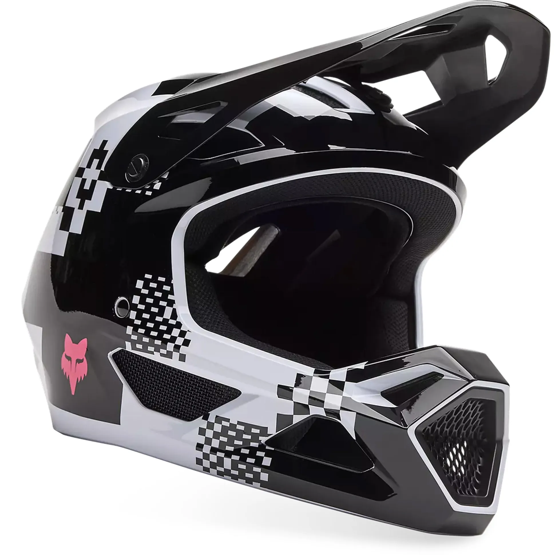 Casco Fox Rampage Digi Image - Bianco nero