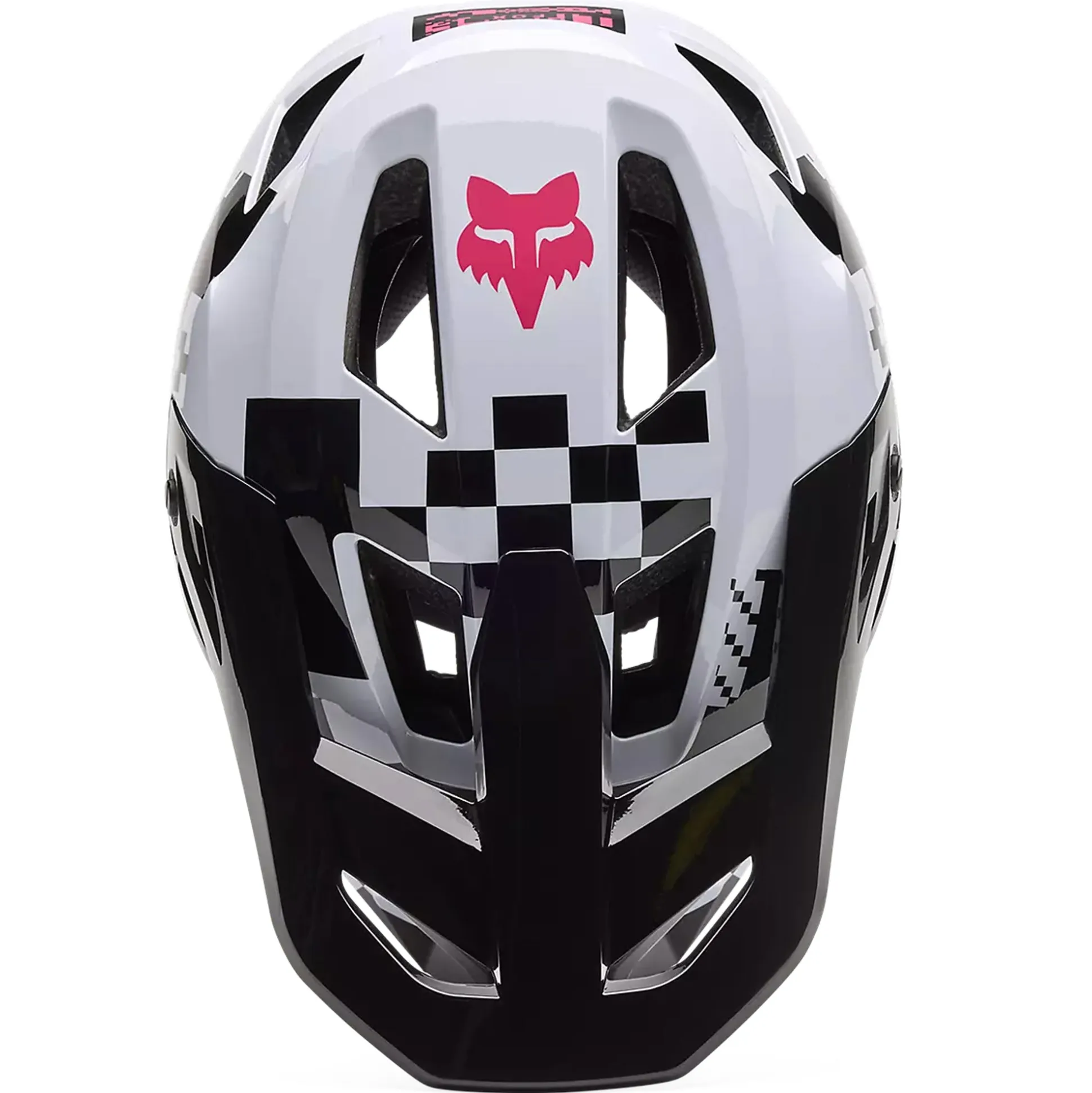Casco Fox Rampage Digi Image - Bianco nero