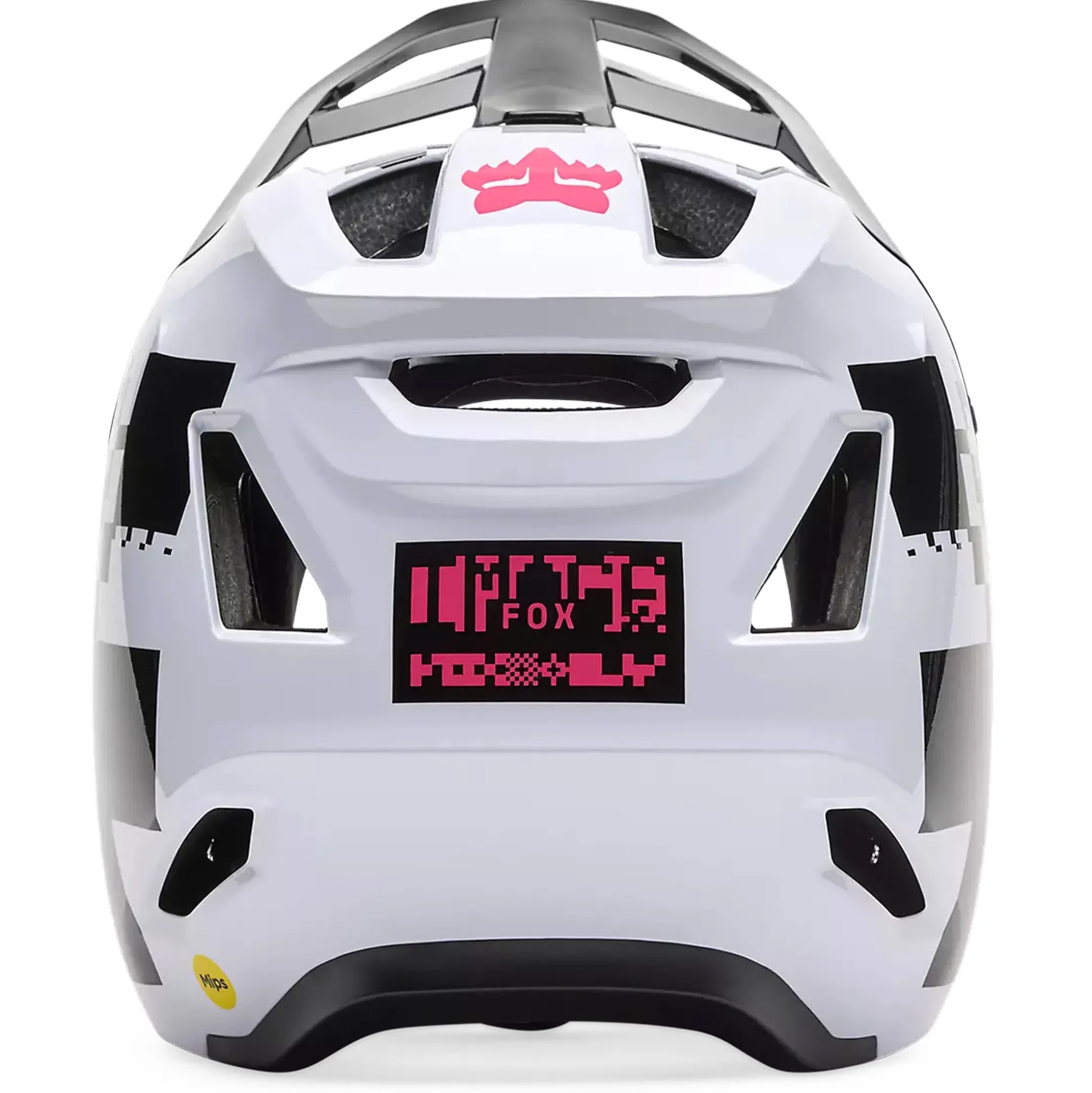 Casco Fox Rampage Digi Image - Bianco nero