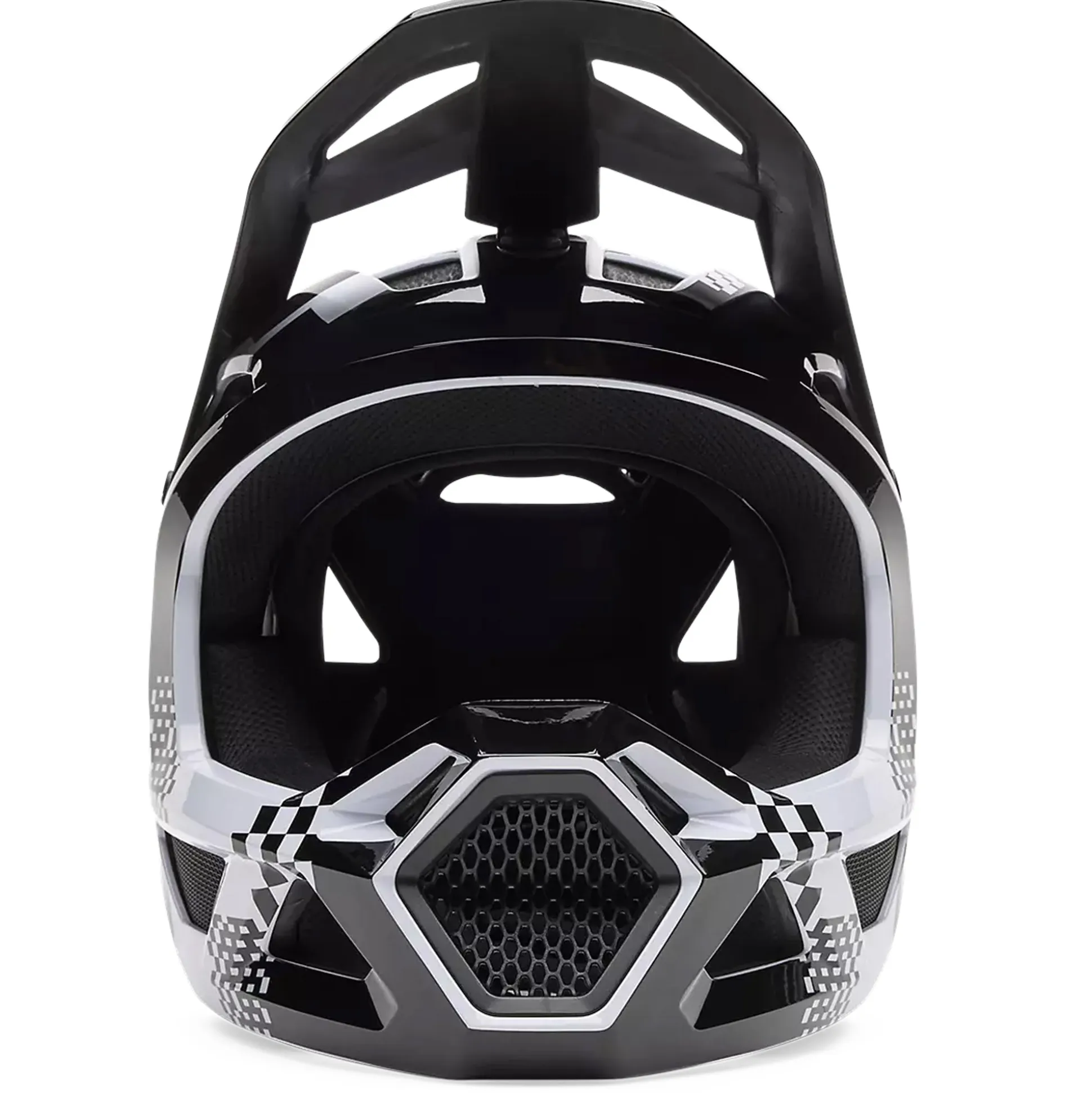 Casco Fox Rampage Digi Image - Bianco nero