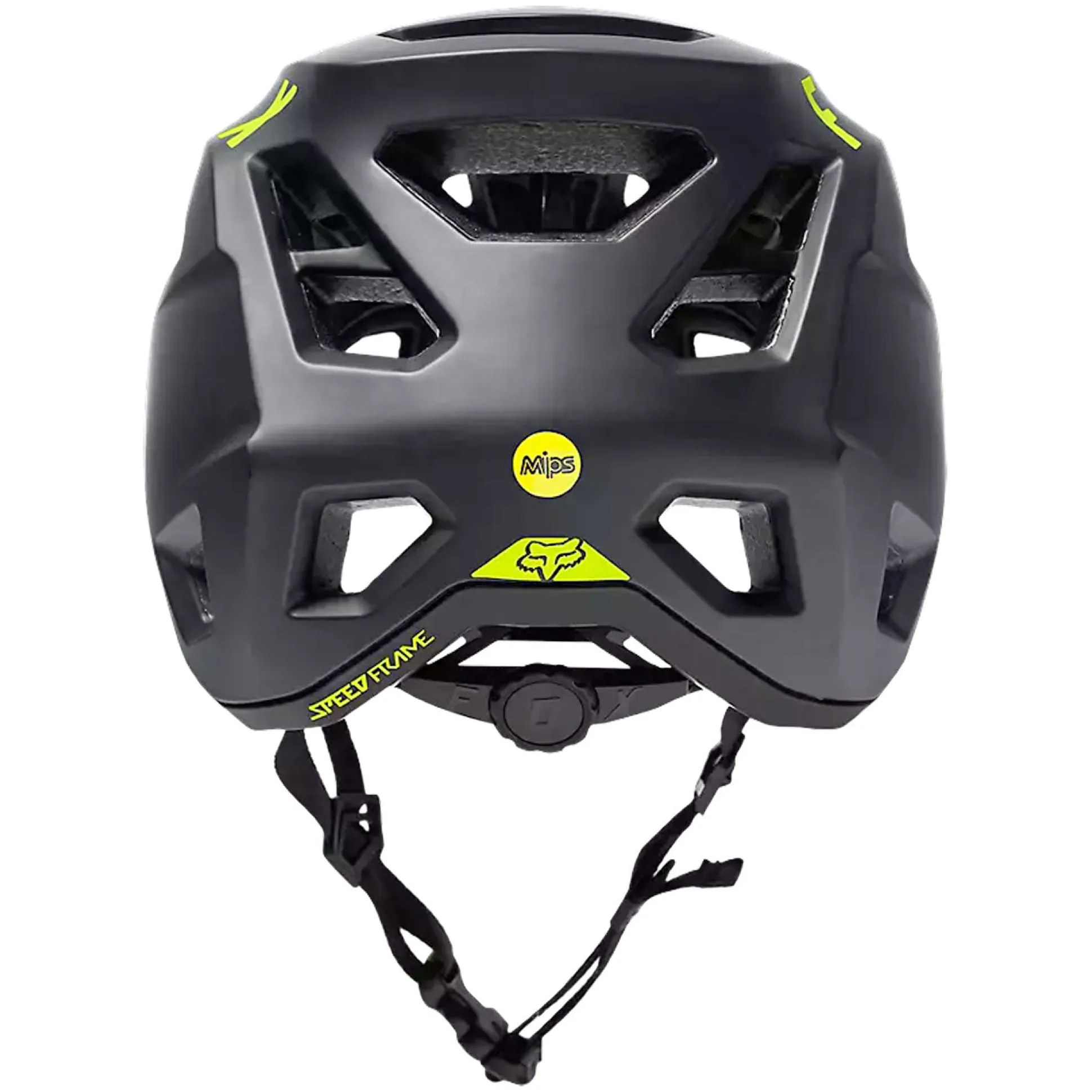 Casco Fox Speedframe Mips - Grigio giallo