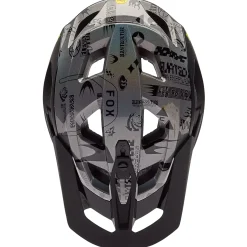 Casco Fox Speedframe Pro Lunar - Nero giallo