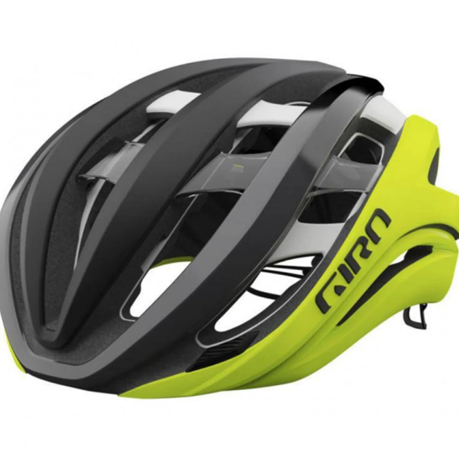Casco Giro Aether Spherical Mips - Nero giallo