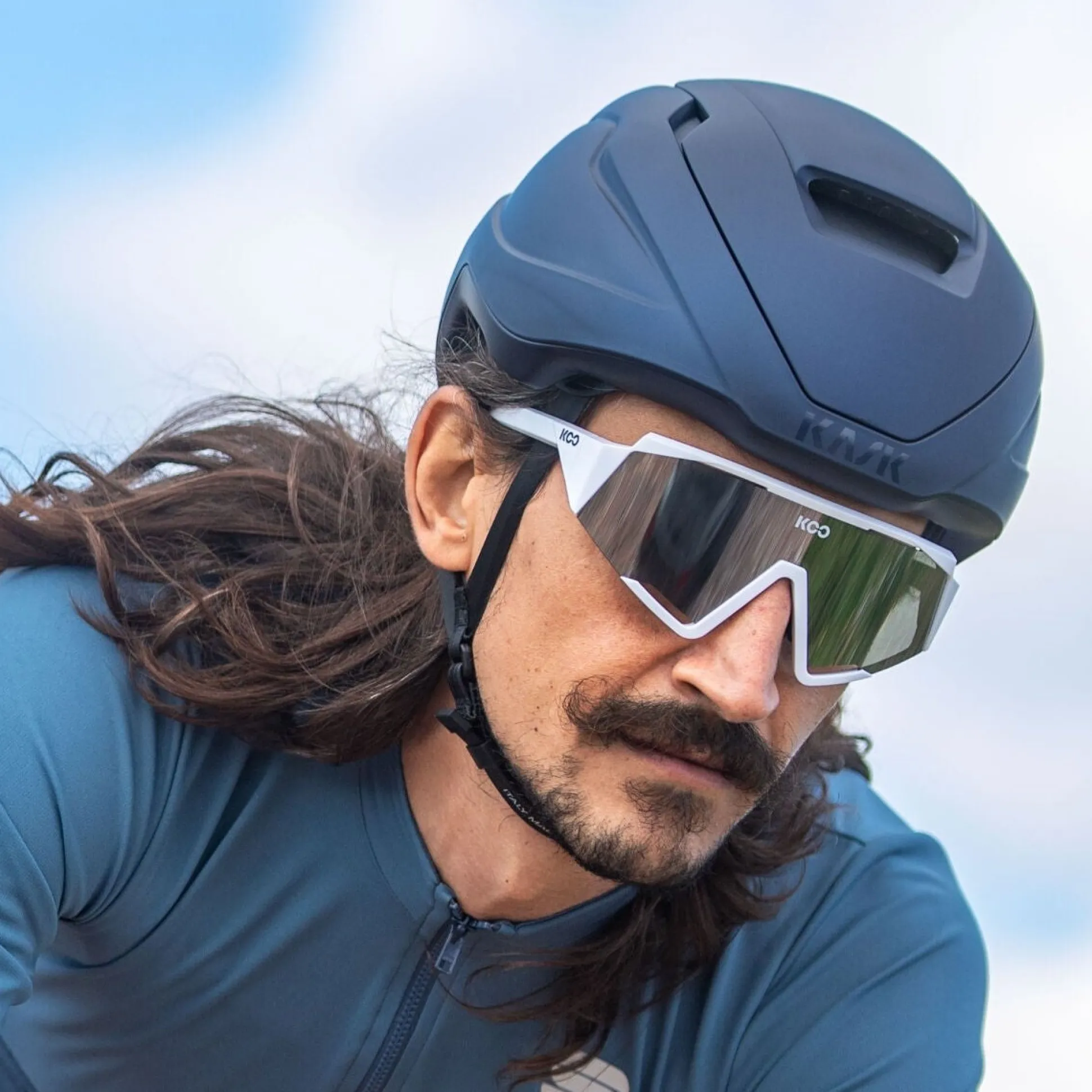 Casco Kask Wasabi WG11 - Blu