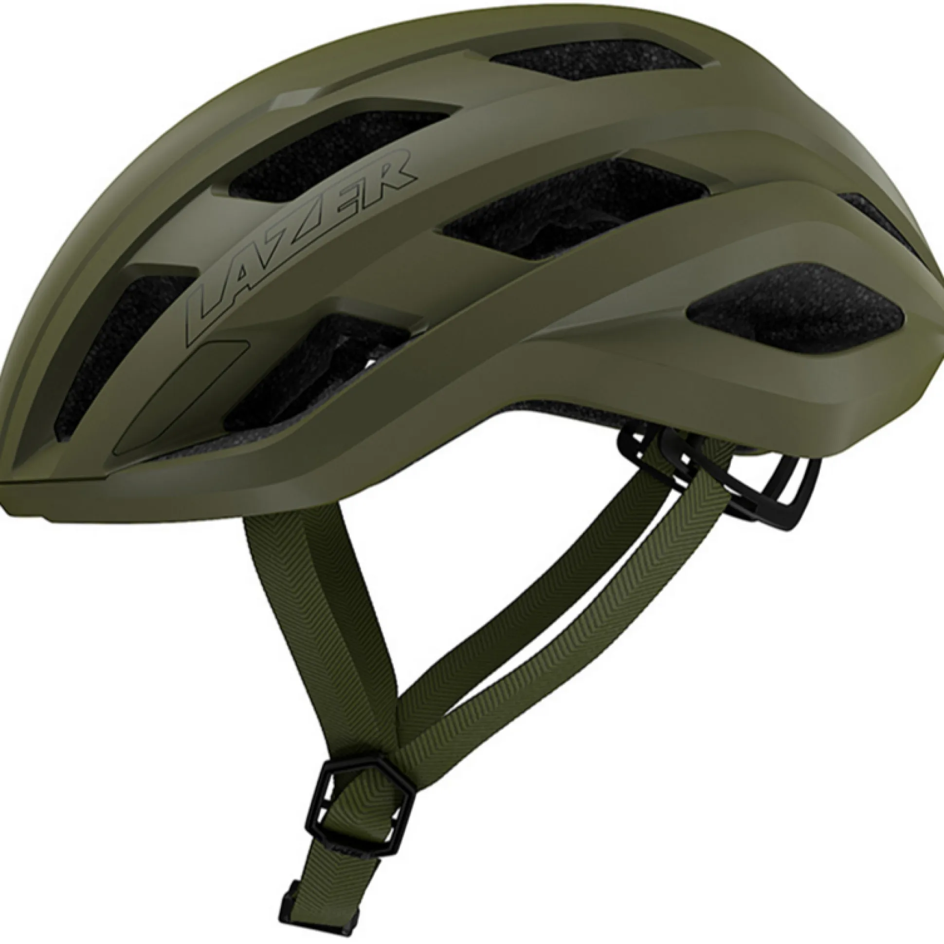 Casco Lazer Strada KinetiCore - Verde opaco