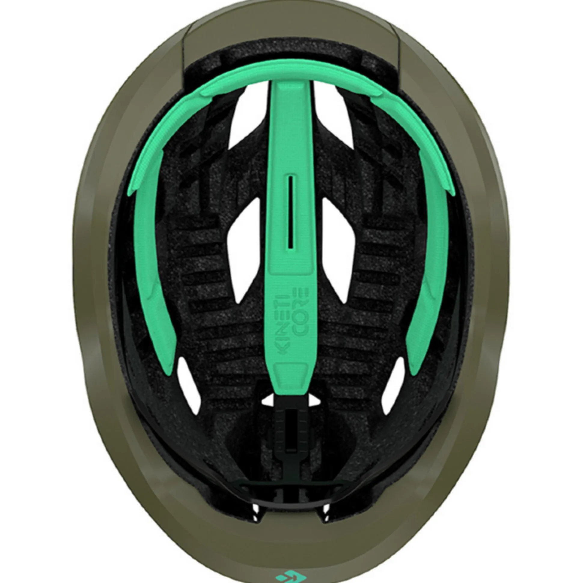 Casco Lazer Strada KinetiCore - Verde opaco