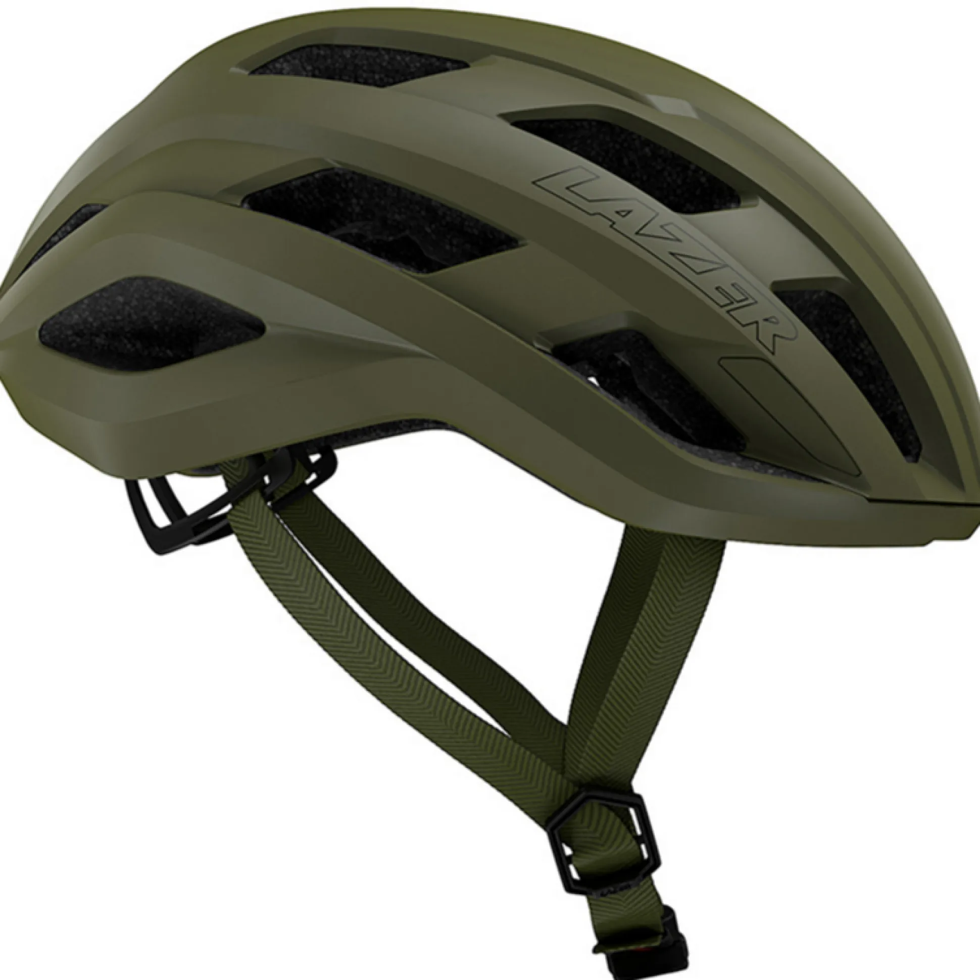 Casco Lazer Strada KinetiCore - Verde opaco