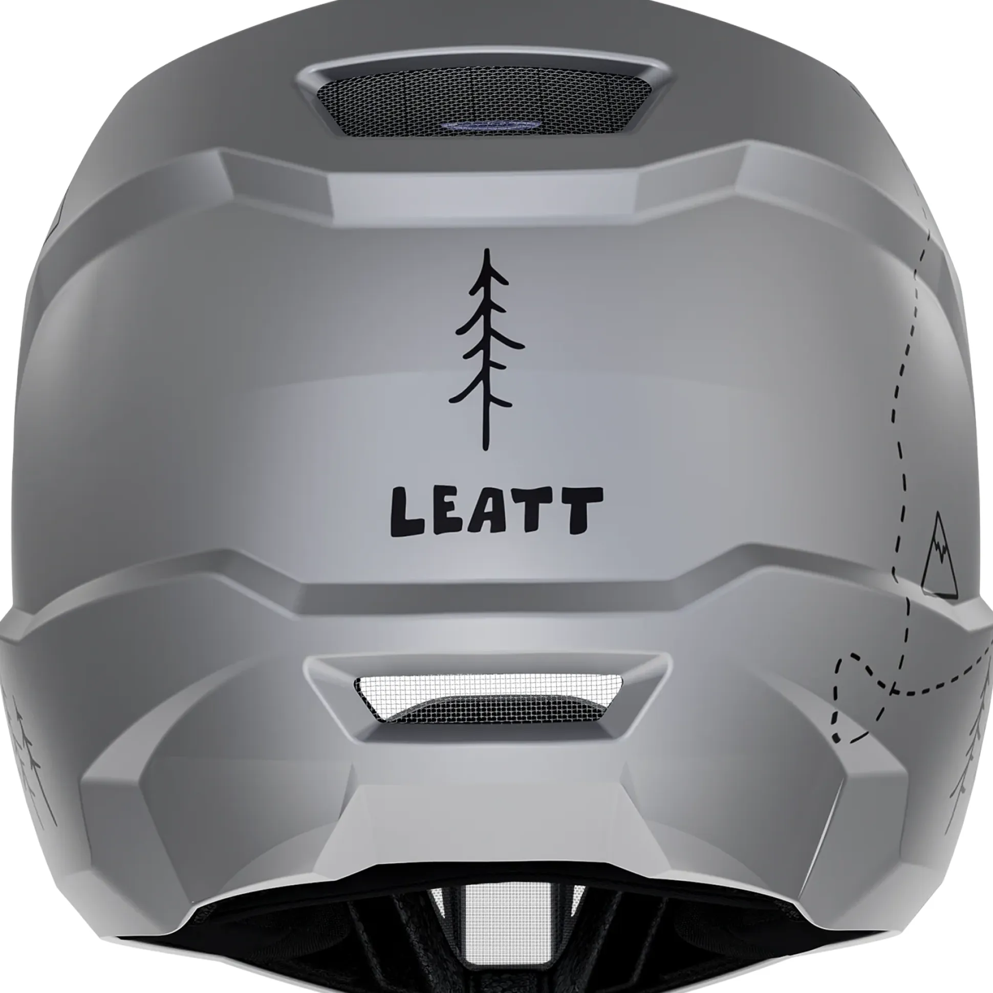 Casco Leatt MTB Gravity 2.0 - Grigio