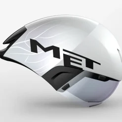 Casco Met Codatronca - Bianco nero