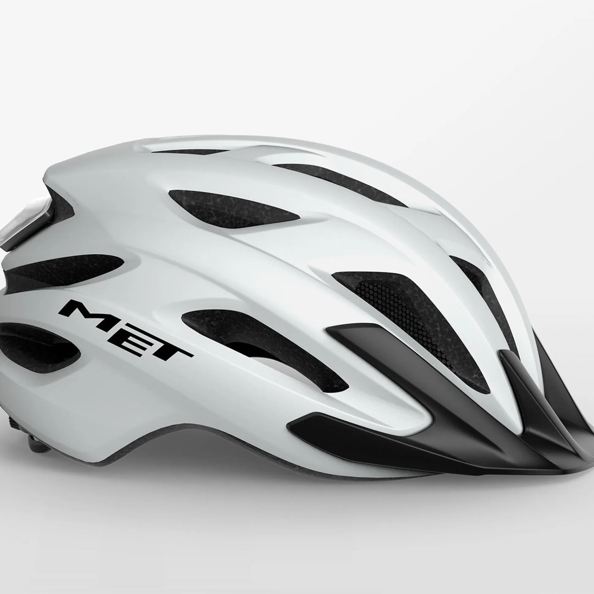 Casco Met Crossover Mips - Bianco