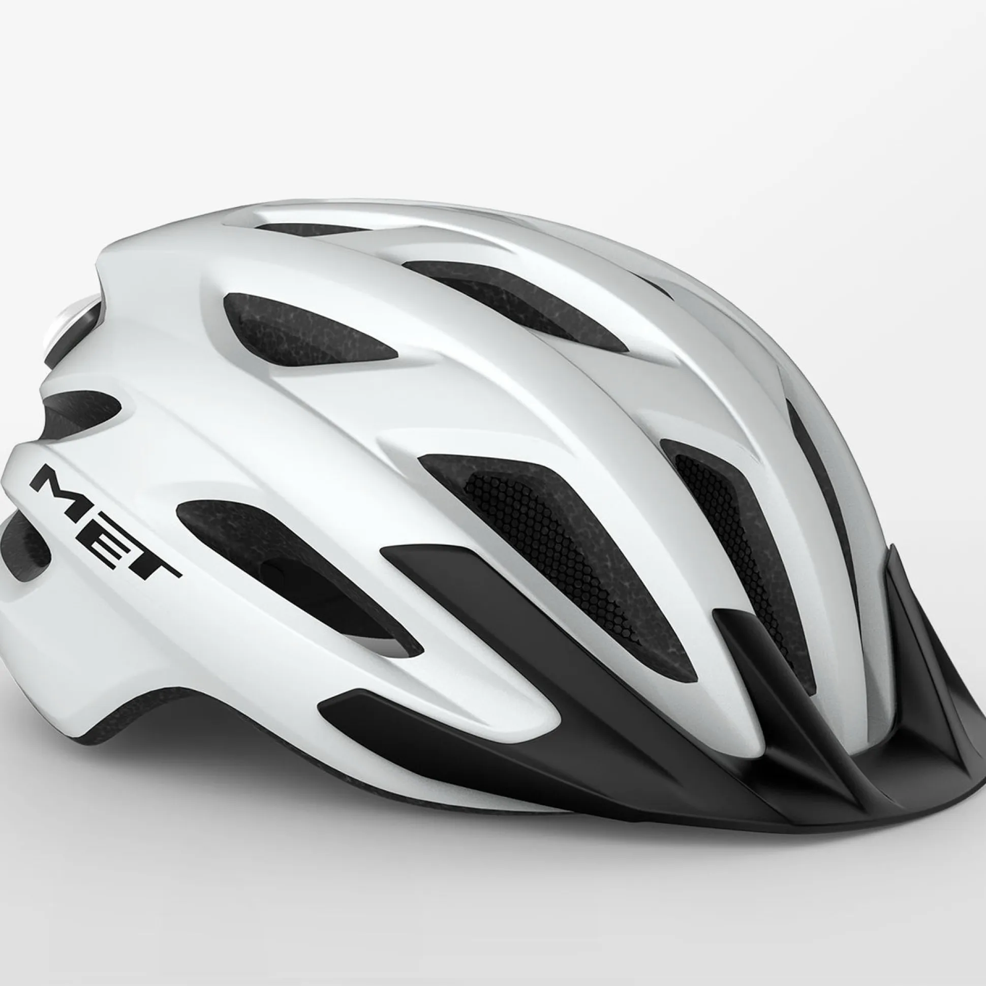 Casco Met Crossover Mips - Bianco