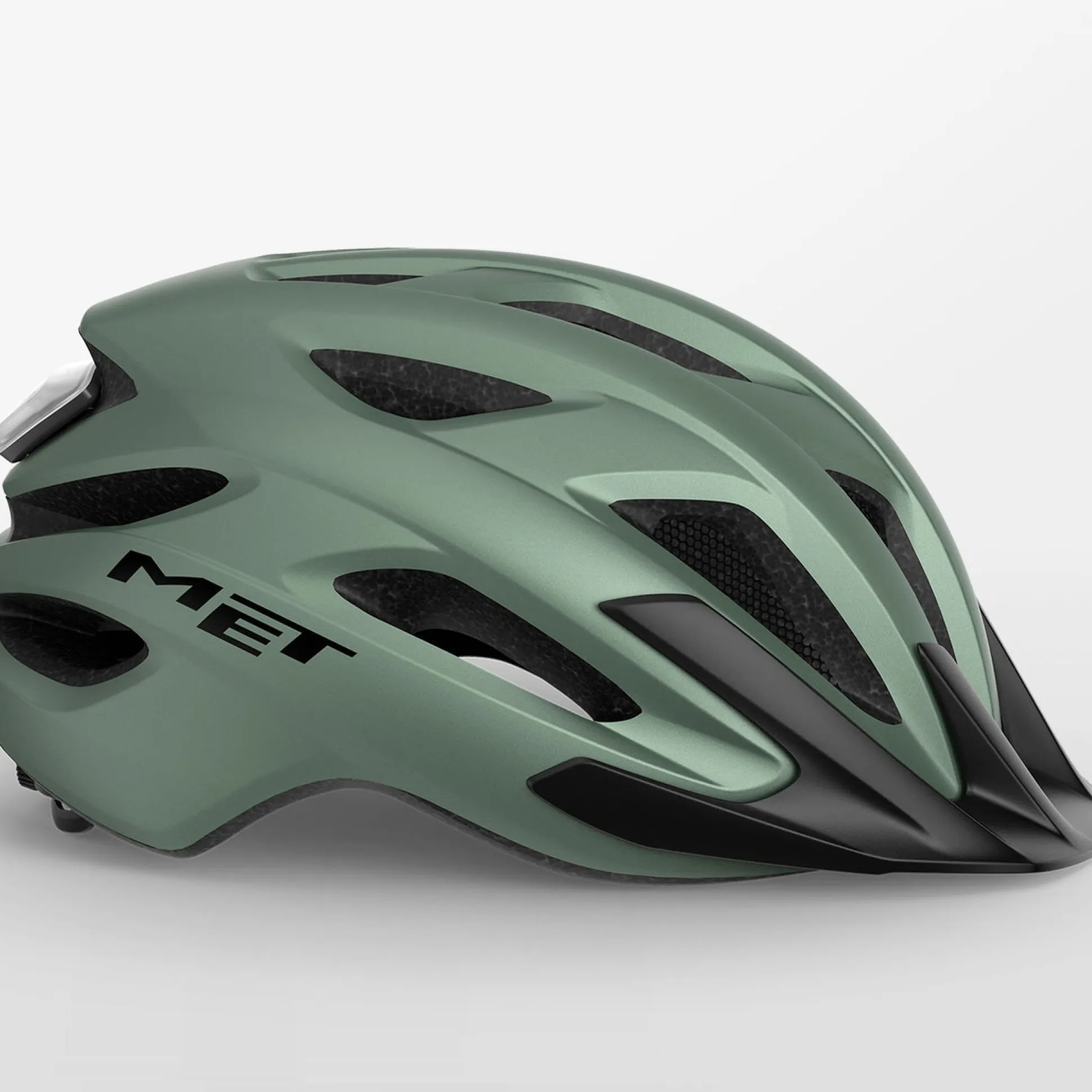 Casco Met Crossover - Verde