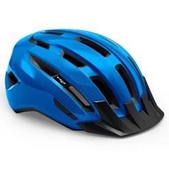 Casco Met Downtown - Blu lucido