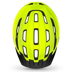 Casco Met Downtown - Giallo fluo