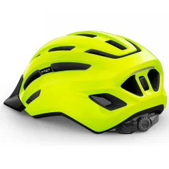 Casco Met Downtown - Giallo fluo
