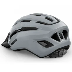Casco Met Downtown - Grigio lucido