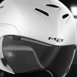Casco Met Drone Wide Body 2 - Bianco