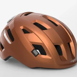Casco Met E-Mob - Marrone