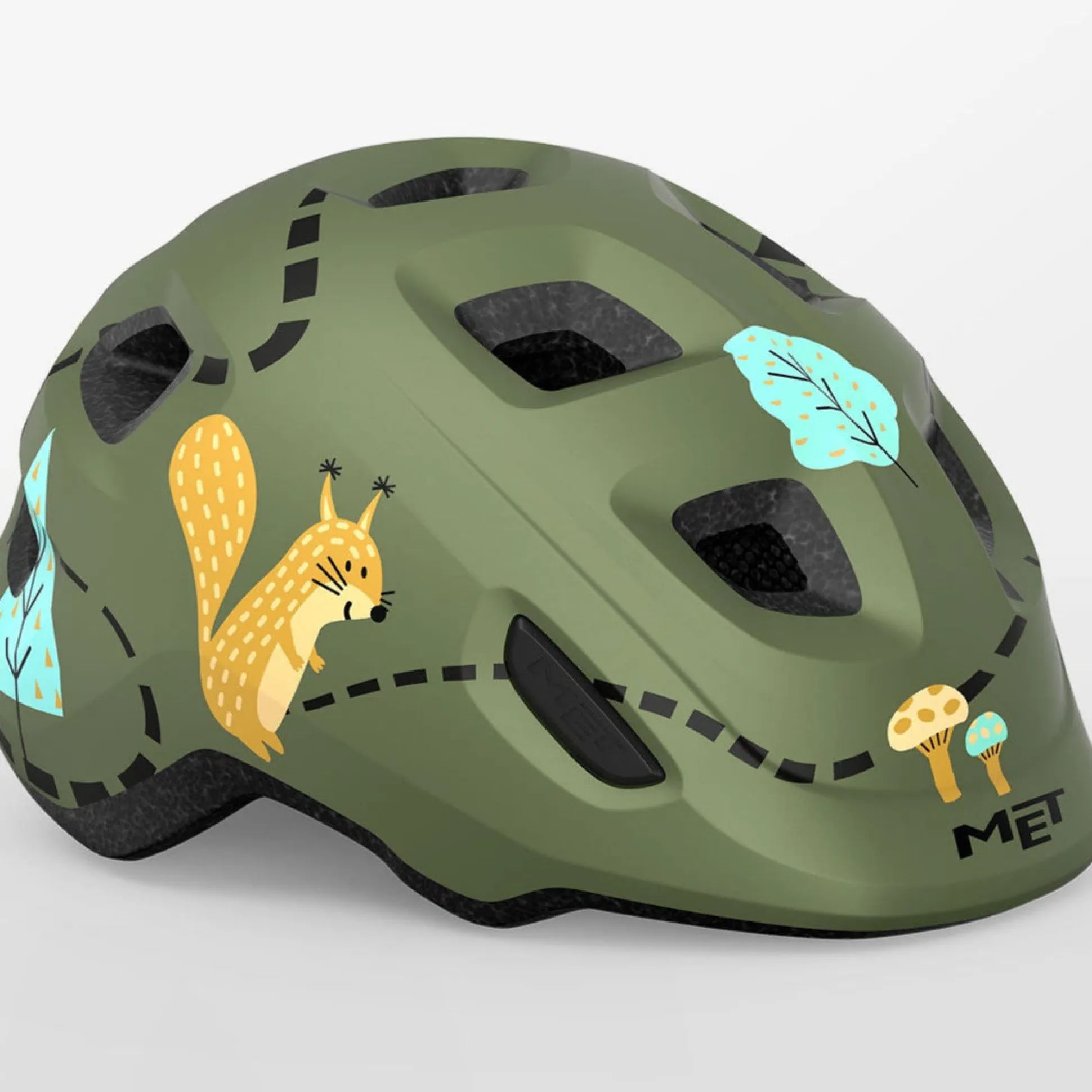 Casco Met Hooray - Verde scuro