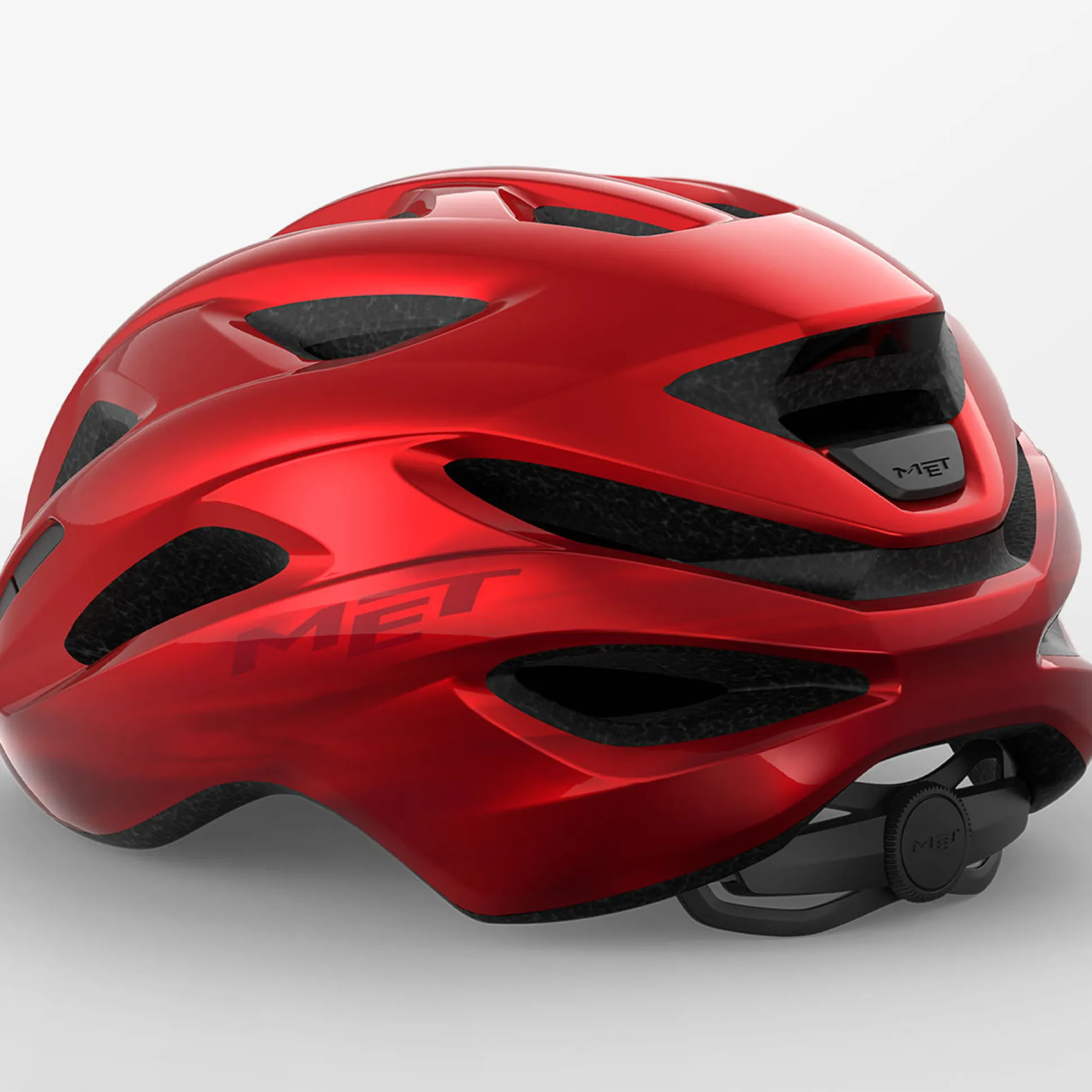 Casco Met Idolo - Rosso