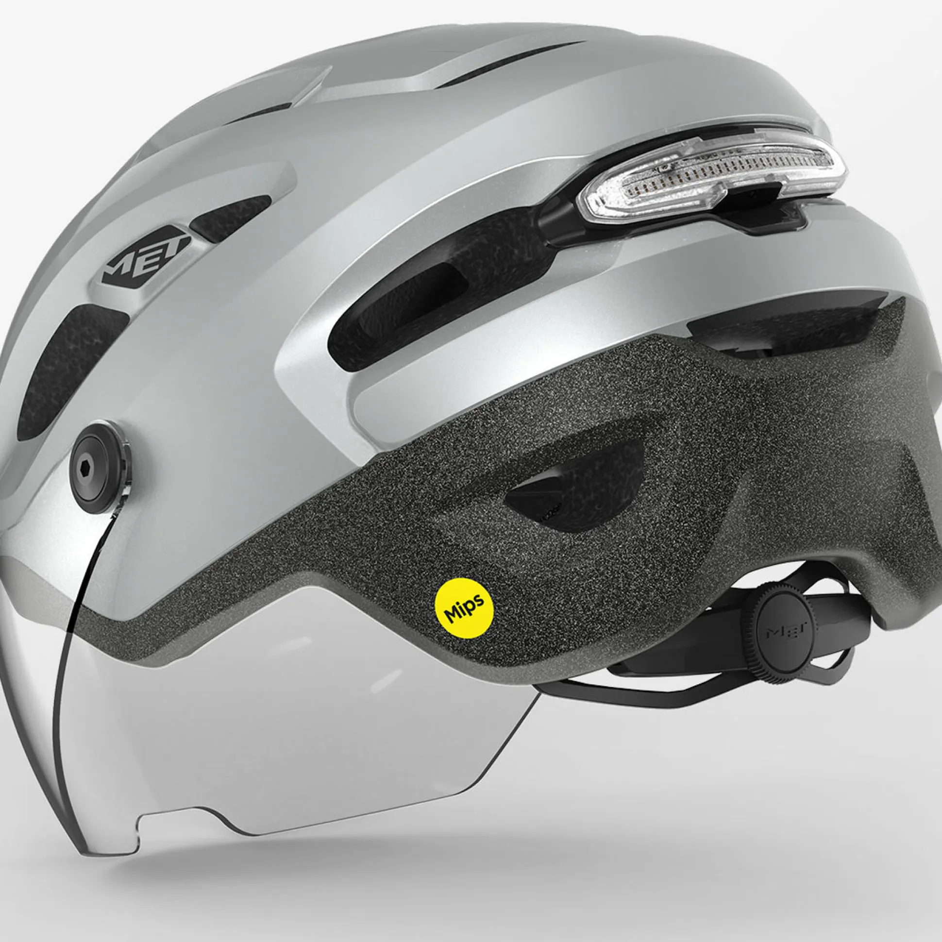 Casco Met Intercity Mips - Grigio