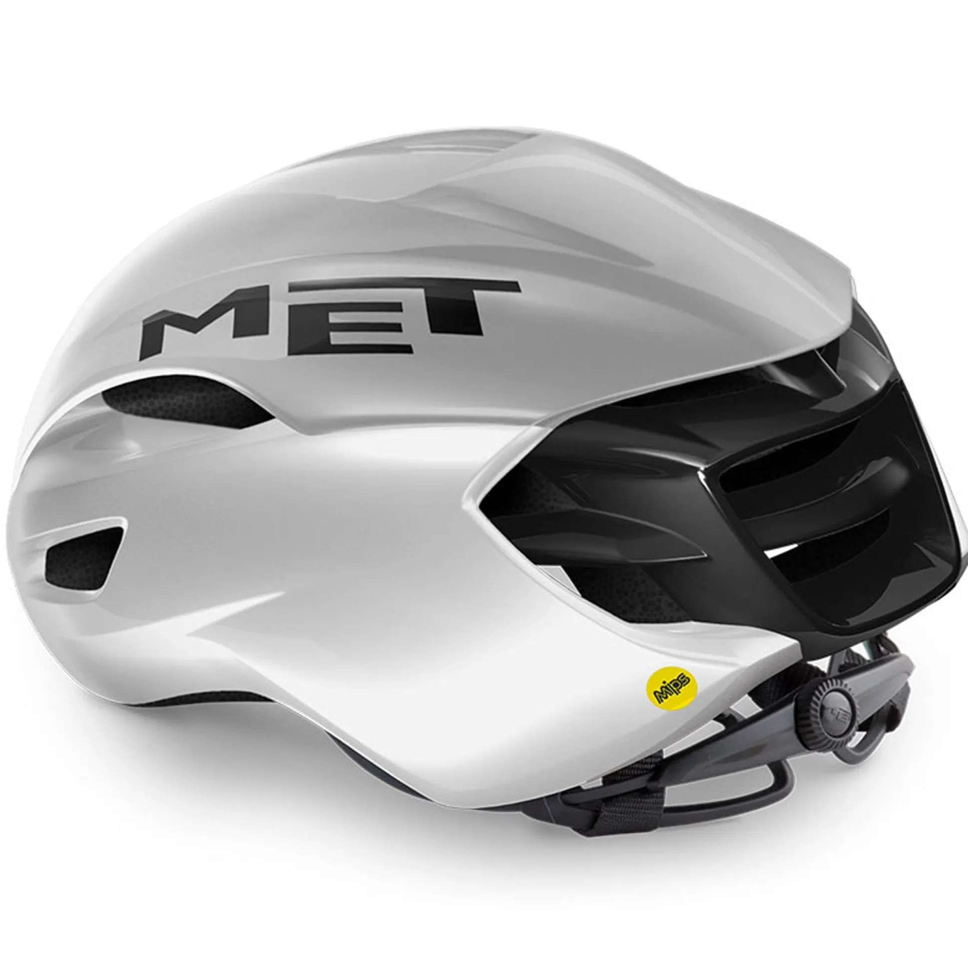 Casco Met Manta Mips - Bianco oleografico