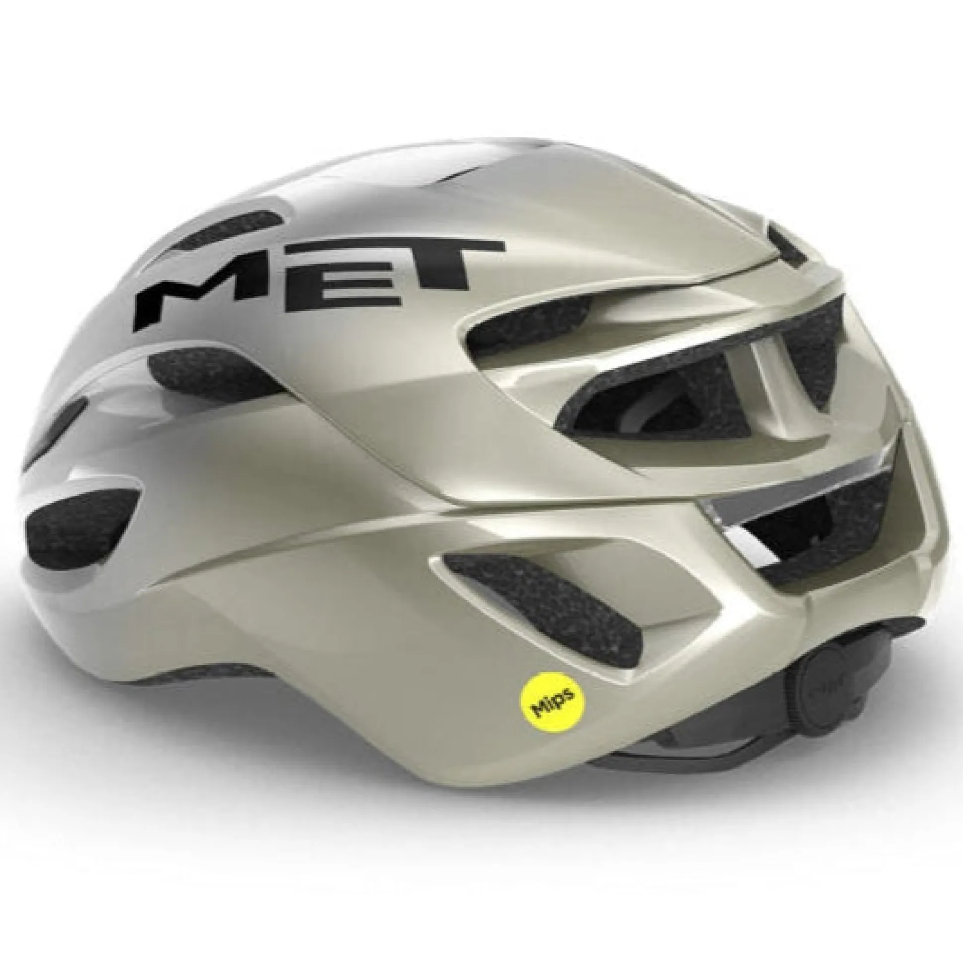 Casco Met Rivale Mips - Argento
