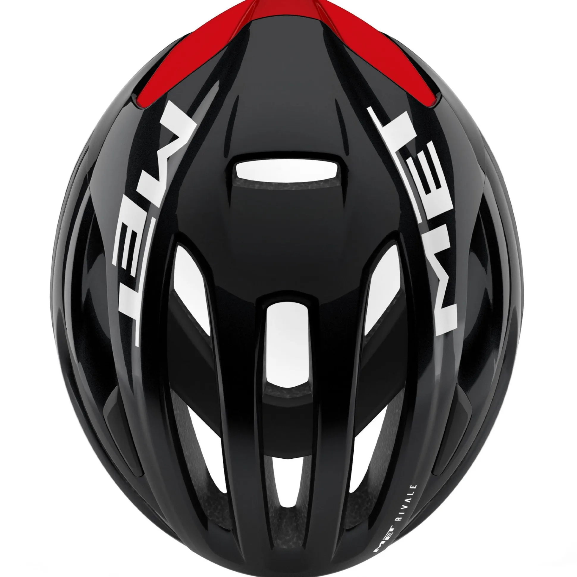 Casco Met Rivale Mips - Nero rosso