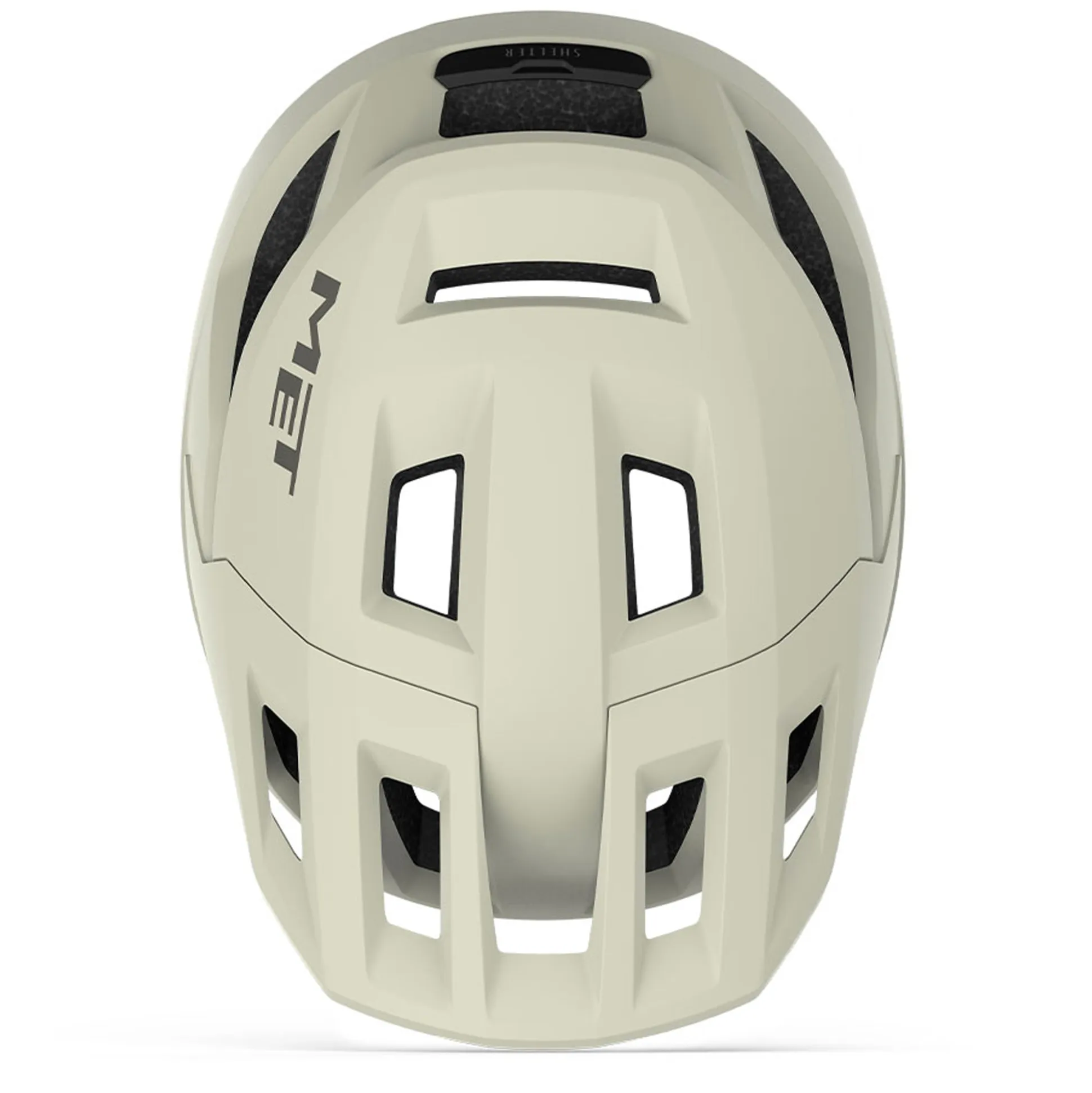 Casco Met Shelter Mips - Bianco