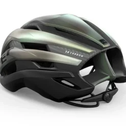 Casco Met Trenta 3K Carbon Mips - Verde grigio
