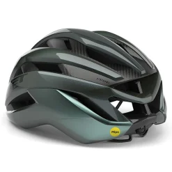 Casco Met Trenta 3K Carbon Mips - Verde lucido